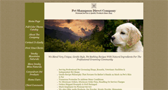 Desktop Screenshot of petshampoosdirect.com